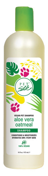 Pet Silk Aloe Vera Oatmeal Shampoo - Premium Hondenshampoo > Vachtverzorging from Petsilk - Just €19.99! Shop now at Frenkiezdogshop