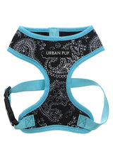 Urban Pup Black & Blue Paisley Harness - Premium hondentuig > honden harnas from Urban Pup - Just €24.99! Shop now at Frenkiezdogshop