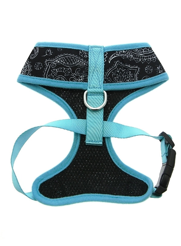 Urban Pup Black & Blue Paisley Harness - Premium hondentuig > honden harnas from Urban Pup - Just €24.99! Shop now at Frenkiezdogshop