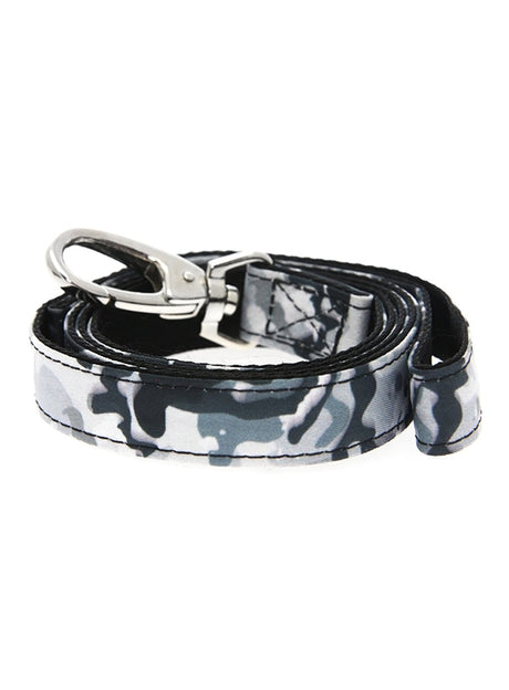 Urban Pup  Urban Grey Camouflage Fabric Lead - Premium hondenriem > hondenlijn from Urban Pup - Just €12.99! Shop now at Frenkiezdogshop