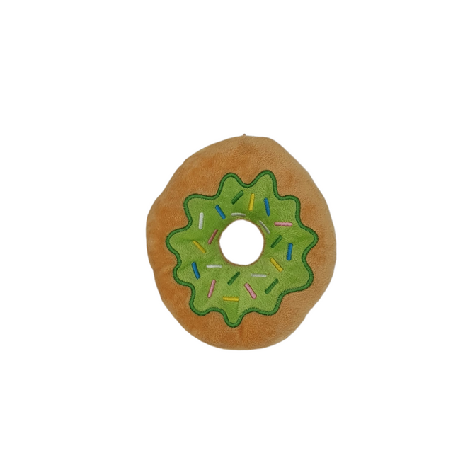 Frenkiez Sweetz Green Donut - Premium Hondenspeeltje > Hondenspeelgoed from Frenkiez - Just €4.99! Shop now at Frenkiezdogshop