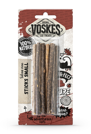 Voskes Matatabi Stokjes Small - Premium kattensnack > kattensnoep from Voskes - Just €4.99! Shop now at Frenkiezdogshop