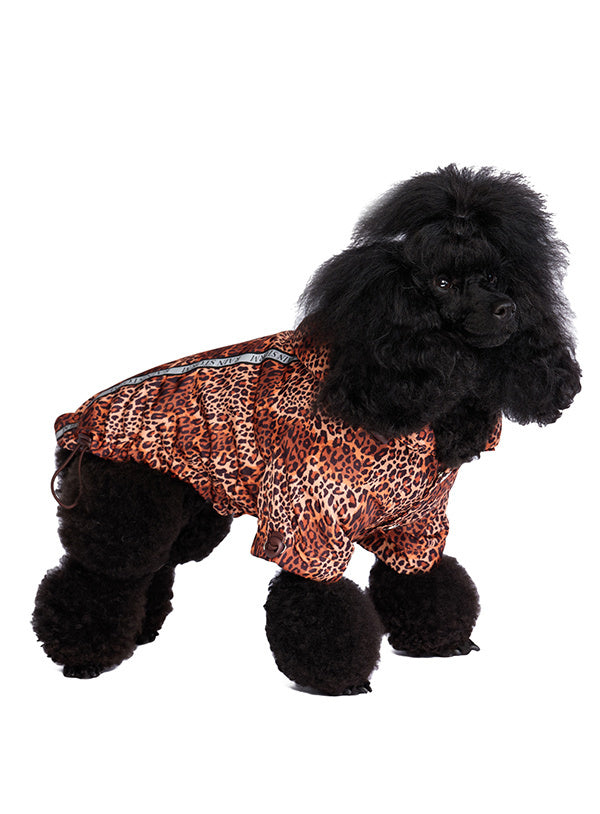 Urban Pup Cheetah Print Rainstorm Rain Coat - Premium Hondenkleding > hondenjas from Urban Pup - Just €29.99! Shop now at Frenkiezdogshop