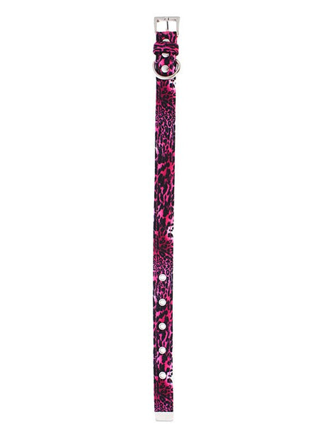 Urban Pup Halsband Pink Leopard halsband > hondenhalsband Small
