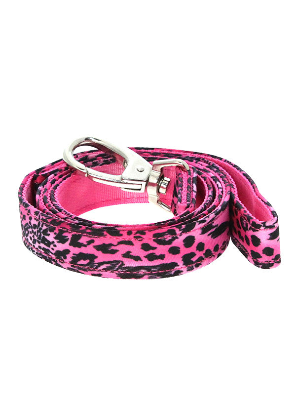 Urban Pup Pink Leopard Print Lead - Premium hondenriem > hondenlijn from Urban Pup - Just €14.99! Shop now at Frenkiezdogshop