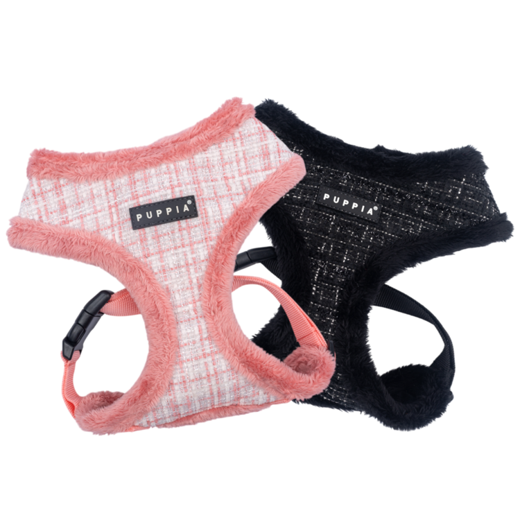 Puppia Oscar Harness model A Black