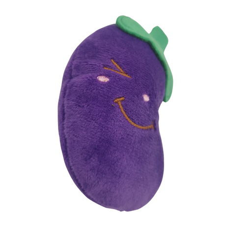 Frenkiez Veggiez  Eggplant - Premium Hondenspeeltje > Hondenspeelgoed from Frenkiez - Just €6.99! Shop now at Frenkiezdogshop