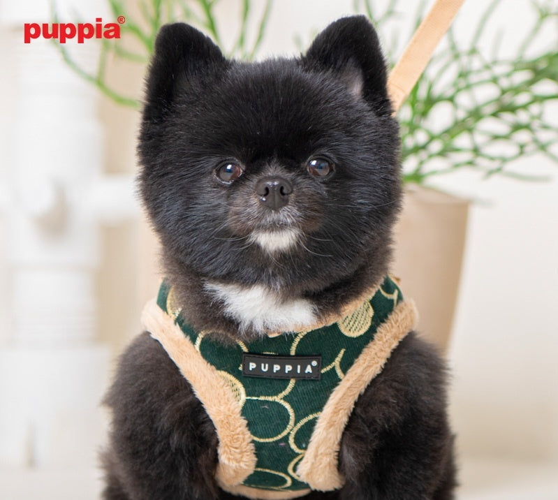 Puppia Florent Harness Model A Khaki - Premium hondentuig > honden harnas from Puppia - Just €29.99! Shop now at Frenkiezdogshop