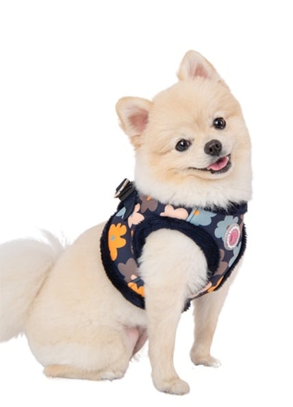 Pinkaholic Heather Vest Harness Navy - Premium hondentuig > honden harnas from Pinkaholic - Just €31.99! Shop now at Frenkiezdogshop