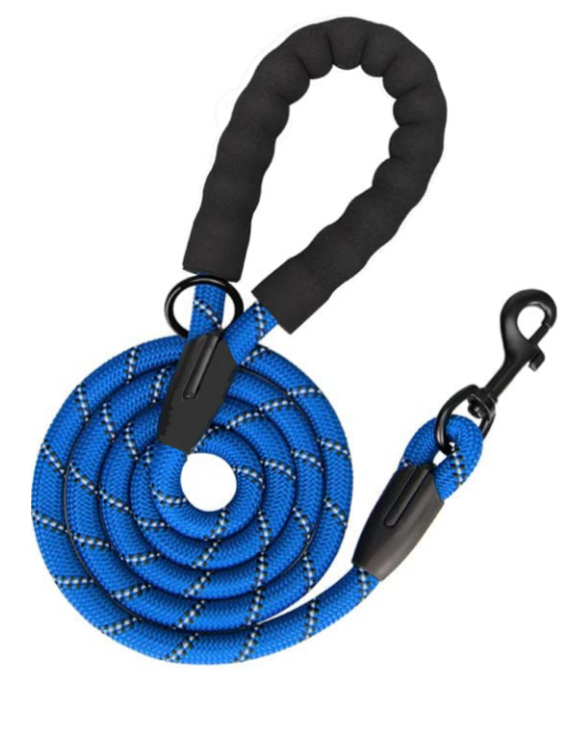 Frenkiez reflective dog leash Royal Blue - Premium hondenriem > hondenlijn from Frenkiez - Just €18.99! Shop now at Frenkiezdogshop