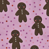 Frenkiez Christmas Bandana Pink Gingerbread Man - Premium Hondenkleding > bandana from Frenkiez - Just €9.99! Shop now at Frenkiezdogshop