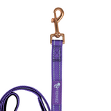 Frenkiez reflective  dog leash  Luxury Lila - Premium hondenriem > hondenlijn from Frenkiez - Just €14.99! Shop now at Frenkiezdogshop