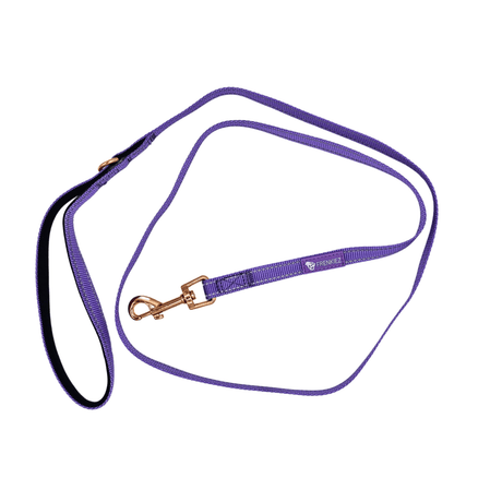 Frenkiez reflective dog leash Luxury Lila hondenriem > hondenlijn Small