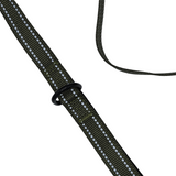 Frenkiez reflective  dog leash New Army Green - Premium hondenriem > hondenlijn from Frenkiez - Just €14.99! Shop now at Frenkiezdogshop