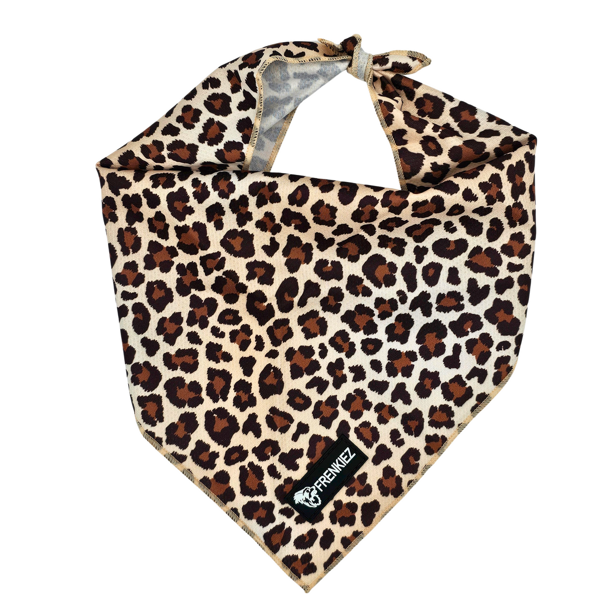 Frenkiez Cooling Bandana Brown Leopard - Premium Hondenkleding > bandana from Frenkiez - Just €9.99! Shop now at Frenkiezdogshop