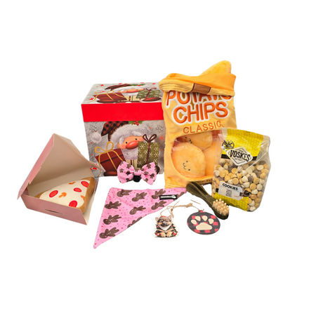 Frenkiez Christmas Giftbox NEW Pink edition - Premium Hondencadeau > Kerstcadeau from Frenkiez - Just €24.99! Shop now at Frenkiezdogshop
