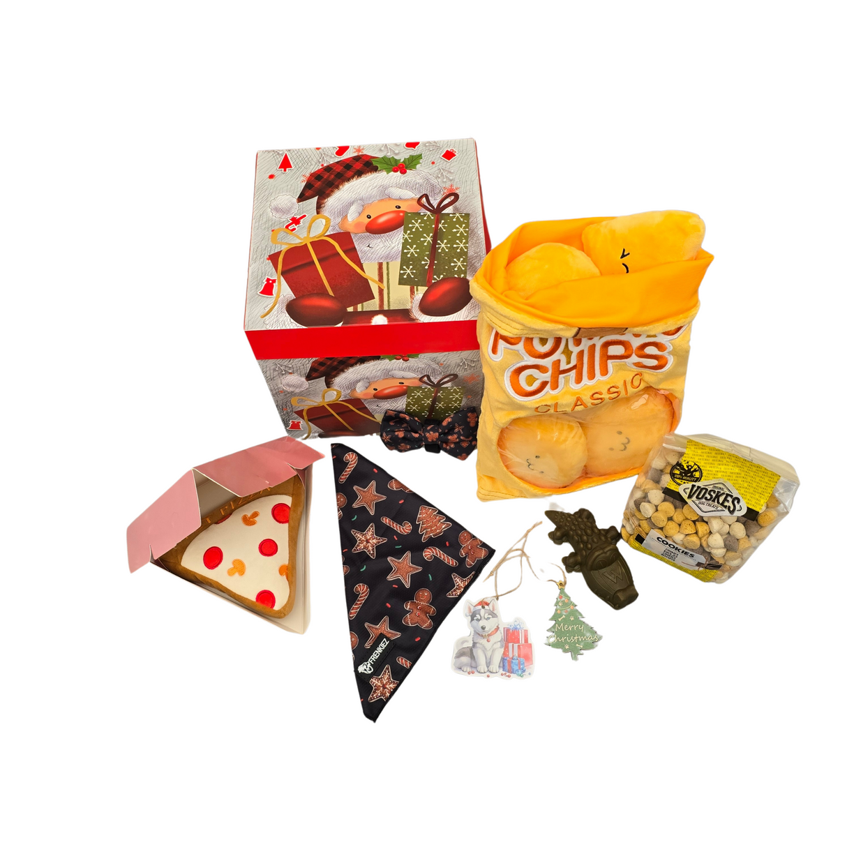 Frenkiez Christmas Giftbox NEW Black edition - Premium Hondencadeau > Kerstcadeau from Frenkiez - Just €24.99! Shop now at Frenkiezdogshop