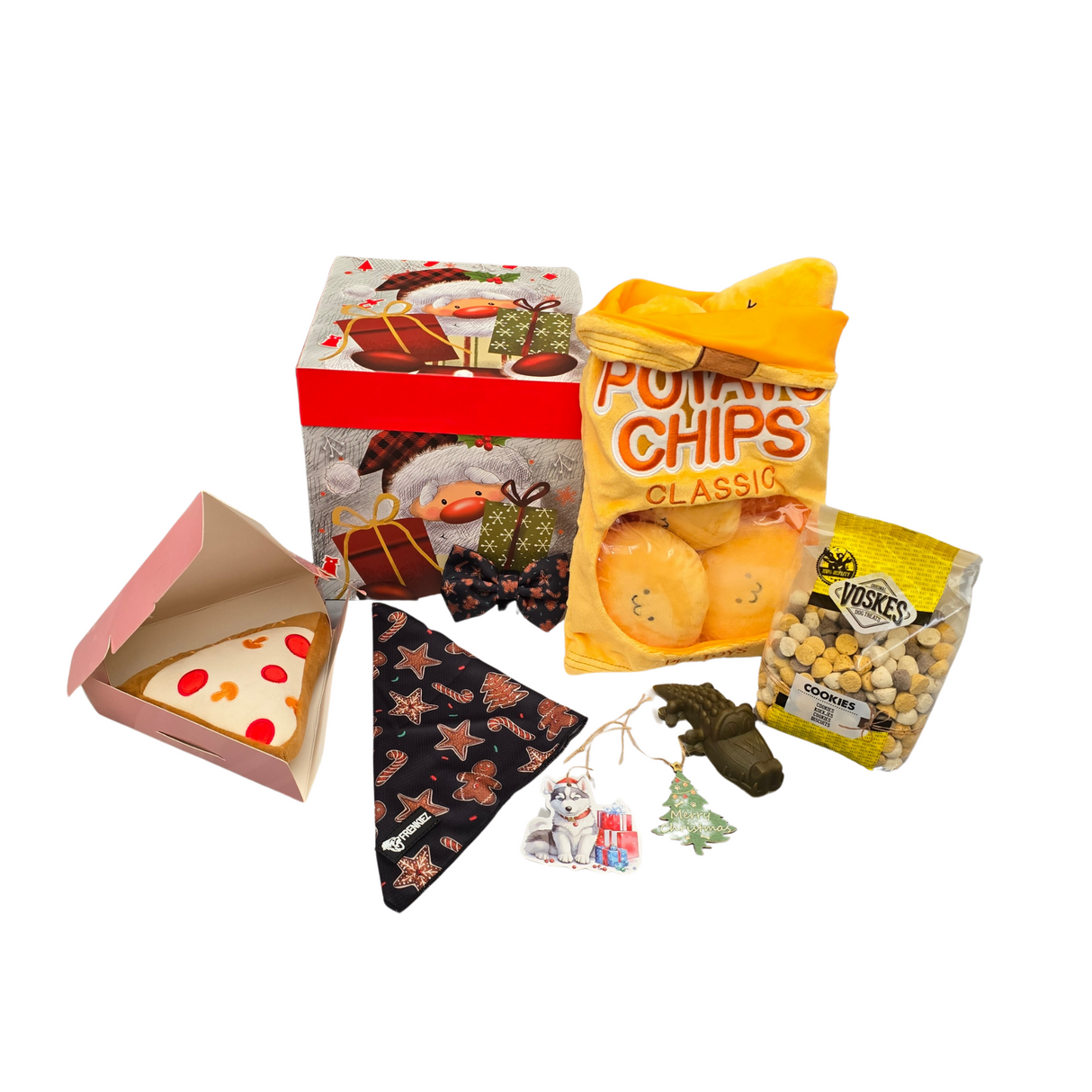 Frenkiez Christmas Giftbox NEW Black edition - Premium Hondencadeau > Kerstcadeau from Frenkiez - Just €24.99! Shop now at Frenkiezdogshop