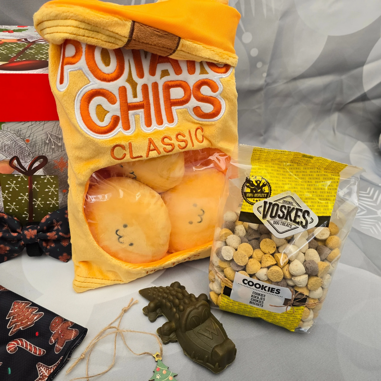 Frenkiez Christmas Giftbox NEW Black edition - Premium Hondencadeau > Kerstcadeau from Frenkiez - Just €24.99! Shop now at Frenkiezdogshop