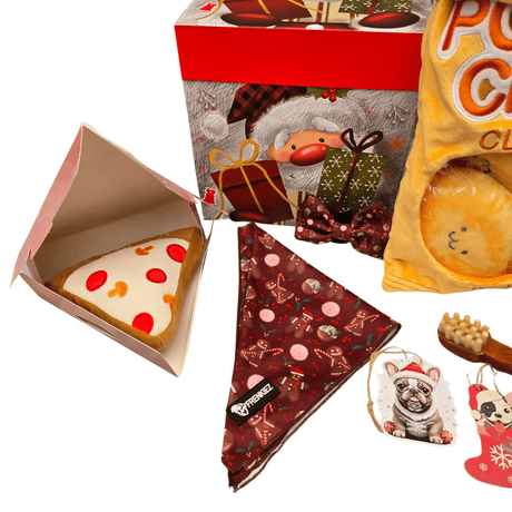 Frenkiez Christmas Giftbox NEW Brown edition Hondencadeau > Kerstcadeau Small dogs