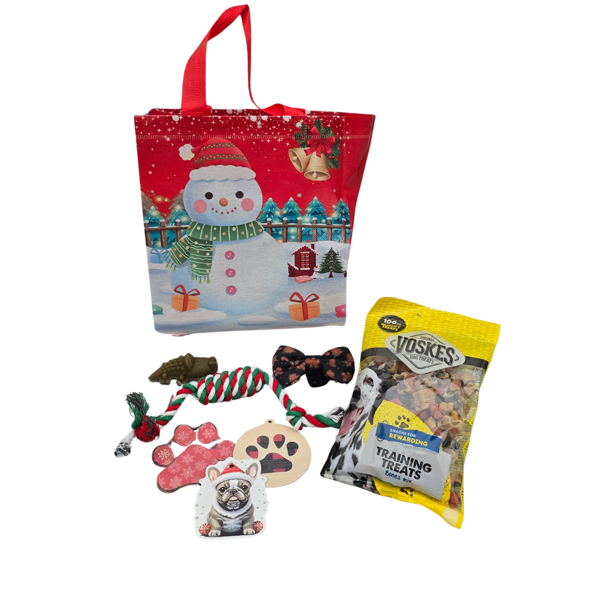 Frenkiez Christmas Giftbox Small NEW Black edition - Premium Hondencadeau > Kerstcadeau from Frenkiez - Just €12.99! Shop now at Frenkiezdogshop