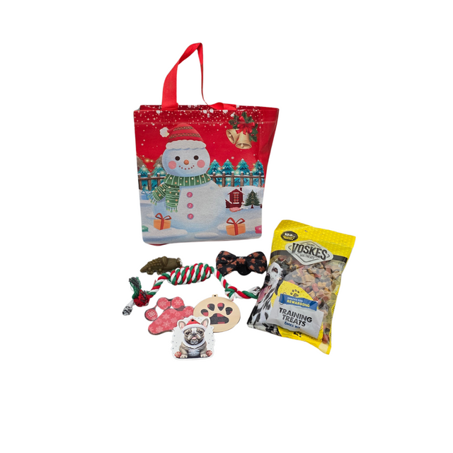 Frenkiez Christmas Giftbox Small NEW Black edition - Premium Hondencadeau > Kerstcadeau from Frenkiez - Just €12.99! Shop now at Frenkiezdogshop