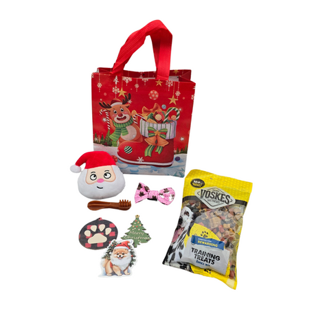 Frenkiez Christmas Giftbox Small NEW Pink edition - Premium Hondencadeau > Kerstcadeau from Frenkiez - Just €12.99! Shop now at Frenkiezdogshop