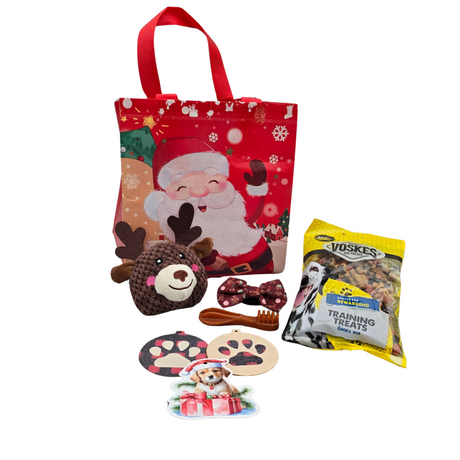 Frenkiez Christmas Giftbox Small NEW Brown edition - Premium Hondencadeau > Kerstcadeau from Frenkiez - Just €12.99! Shop now at Frenkiezdogshop