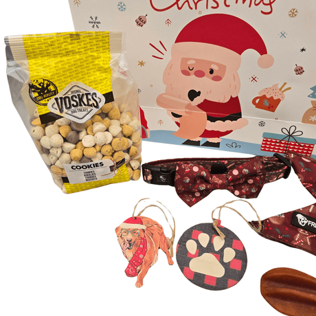 Frenkiez Christmas big Giftbox NEW Brown edition Hondencadeau > Kerstcadeau Small