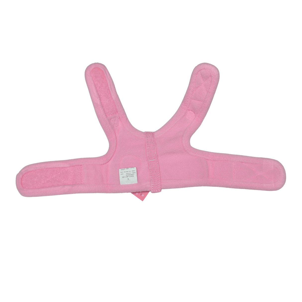 Pinkaholic Princess Pinka Harness Indian Pink tweedekans hondentuig > honden harnas > model B X - Small - Indian Pink