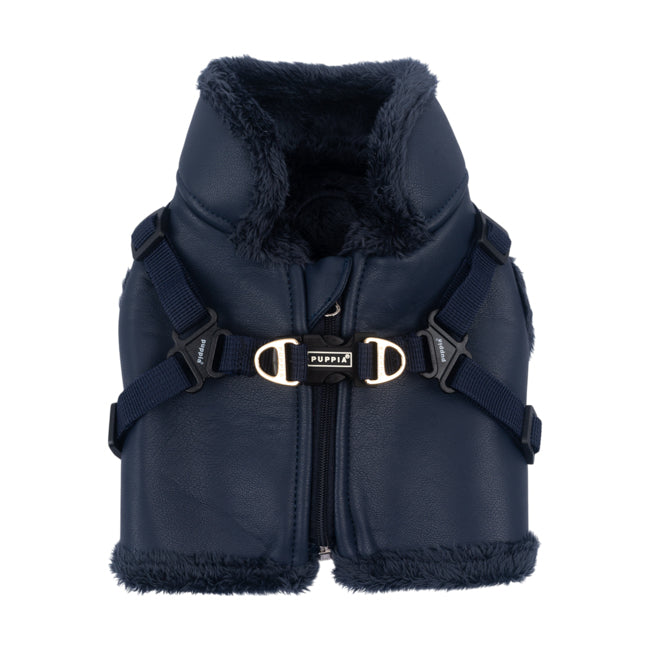Puppia Wynter Vest Harness – Model V Navy