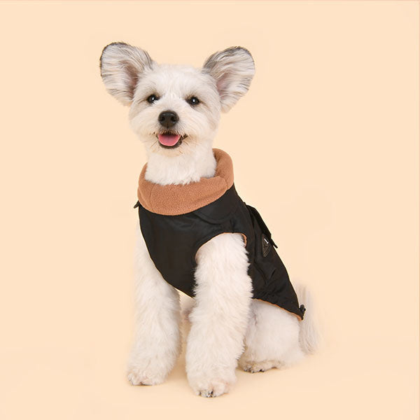 Puppia Tomas Jacket Harness Black - Premium Hondenkleding > hondenjas from Puppia - Just €72.99! Shop now at Frenkiezdogshop