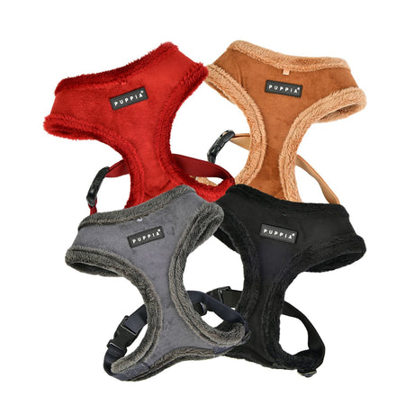 Puppia Terry Harness model A wine hondentuig > honden harnas > model A Small