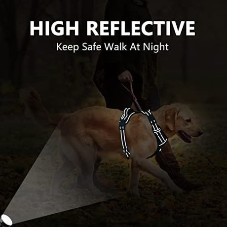 Frenkiez Y tuig dogharness reflective Lila ( matching straps ) hondentuig > honden harnas > Y tuigen Small