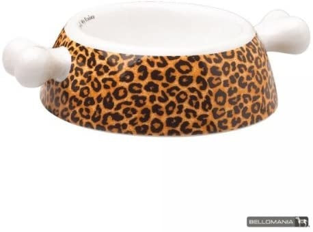 Bellomania Voerbak Porselein Leopard - Small - Premium Voerbak > Etensbak from Bellomania - Just €59.99! Shop now at Frenkiezdogshop