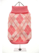 Urban Pup Pink Argyle Sweater - Premium Hondenkleding > Hondentrui from Urban Pup - Just €24.99! Shop now at Frenkiezdogshop