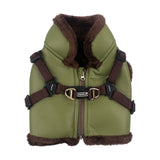 Puppia Wynter Vest Harness – Model V Olive