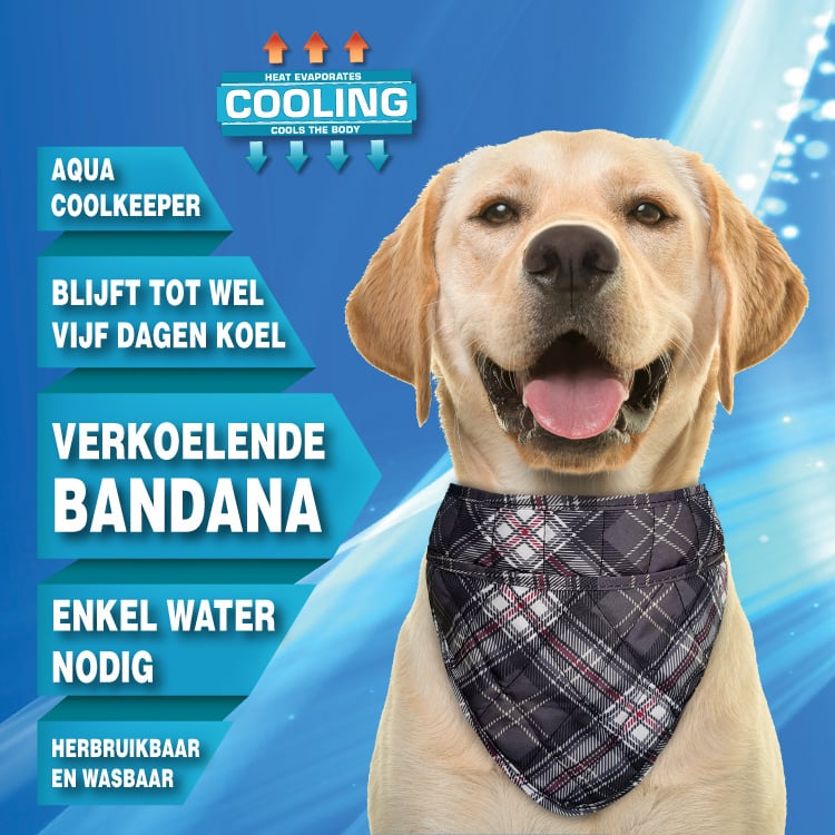 Animal Gear Aqua Coolkeeper Bandana - Premium Cooling > Koelvest from Doxtasy/Animal Gear - Just €10.99! Shop now at Frenkiezdogshop