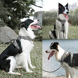 Frenkiez Y tuig dogharness reflective Grey ( matching straps ) - Premium hondentuig > honden harnas from Frenkiez - Just €34.99! Shop now at Frenkiezdogshop