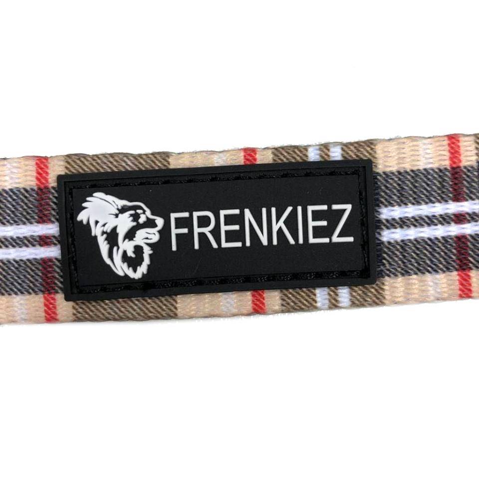 Frenkiez BarkBerry Beige Halsband - Premium halsband > hondenhalsband from Frenkiez - Just €9.99! Shop now at Frenkiezdogshop