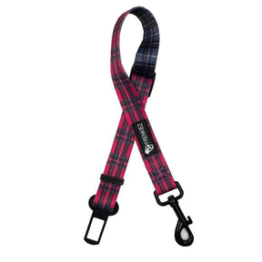 Frenkiez carseatbelt BarkBerry red - Premium Autogordel > Autoriem from Frenkiez - Just €5! Shop now at Frenkiezdogshop