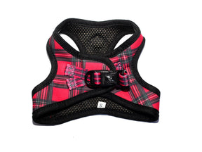Frenkiez Step In Harness BarkBerry Red - Premium hondentuig > honden harnas from Frenkiez - Just €10! Shop now at Frenkiezdogshop