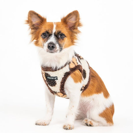 Puppia Max Vest Harness B Beige hondentuig > honden harnas > model B Small