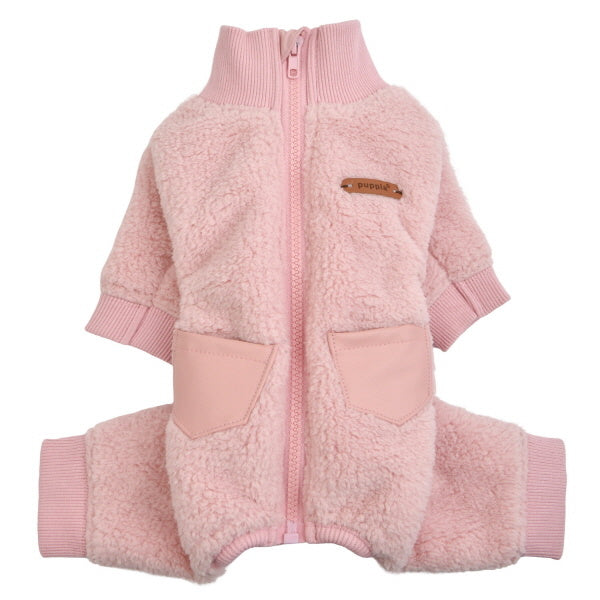 Puppia Titus Onesie pink - Premium Hondenkleding > Hondenpyjama from Puppia - Just €69.99! Shop now at Frenkiezdogshop