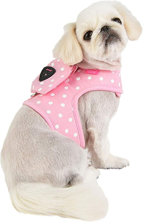Pinkaholic Lana Harness Pinka pink hondentuig > honden harnas > model B Small