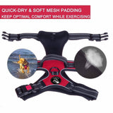 Frenkiez reflective no pull lockable dog Y harness red ( XS ) - Premium hondentuig > honden harnas from Frenkiez - Just €24.99! Shop now at Frenkiezdogshop