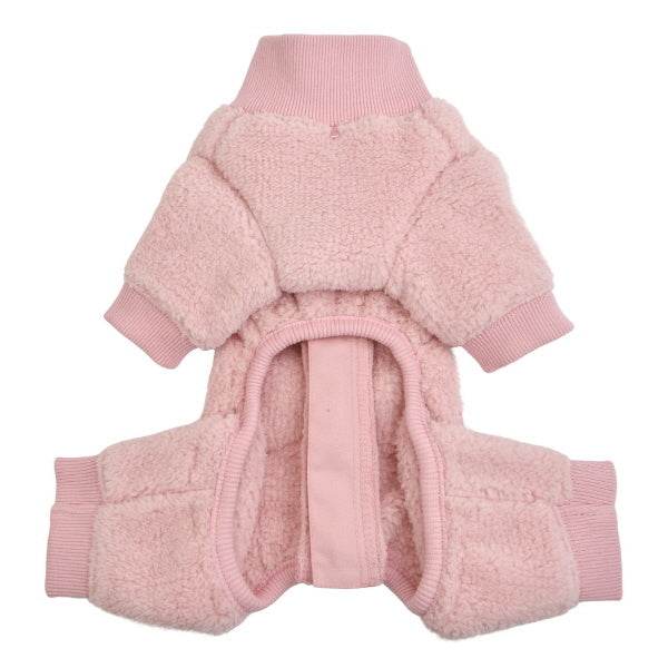 Puppia Titus Onesie pink - Premium Hondenkleding > Hondenpyjama from Puppia - Just €69.99! Shop now at Frenkiezdogshop