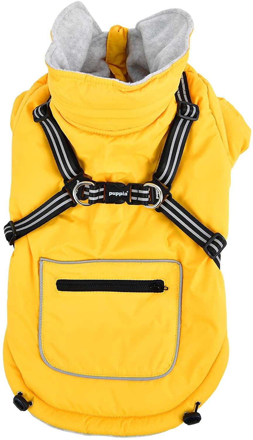 Puppia Mallory Jacket Harness Yellow - Premium Hondenkleding > hondenjas from Puppia - Just €59.99! Shop now at Frenkiezdogshop