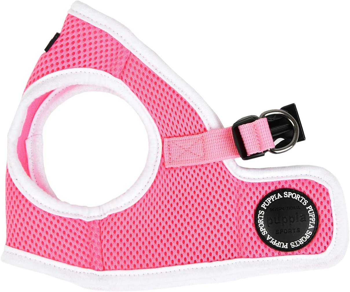 Puppia Soft Vest Harness II model B pink - Premium hondentuig > honden harnas from Puppia - Just €19.99! Shop now at Frenkiezdogshop