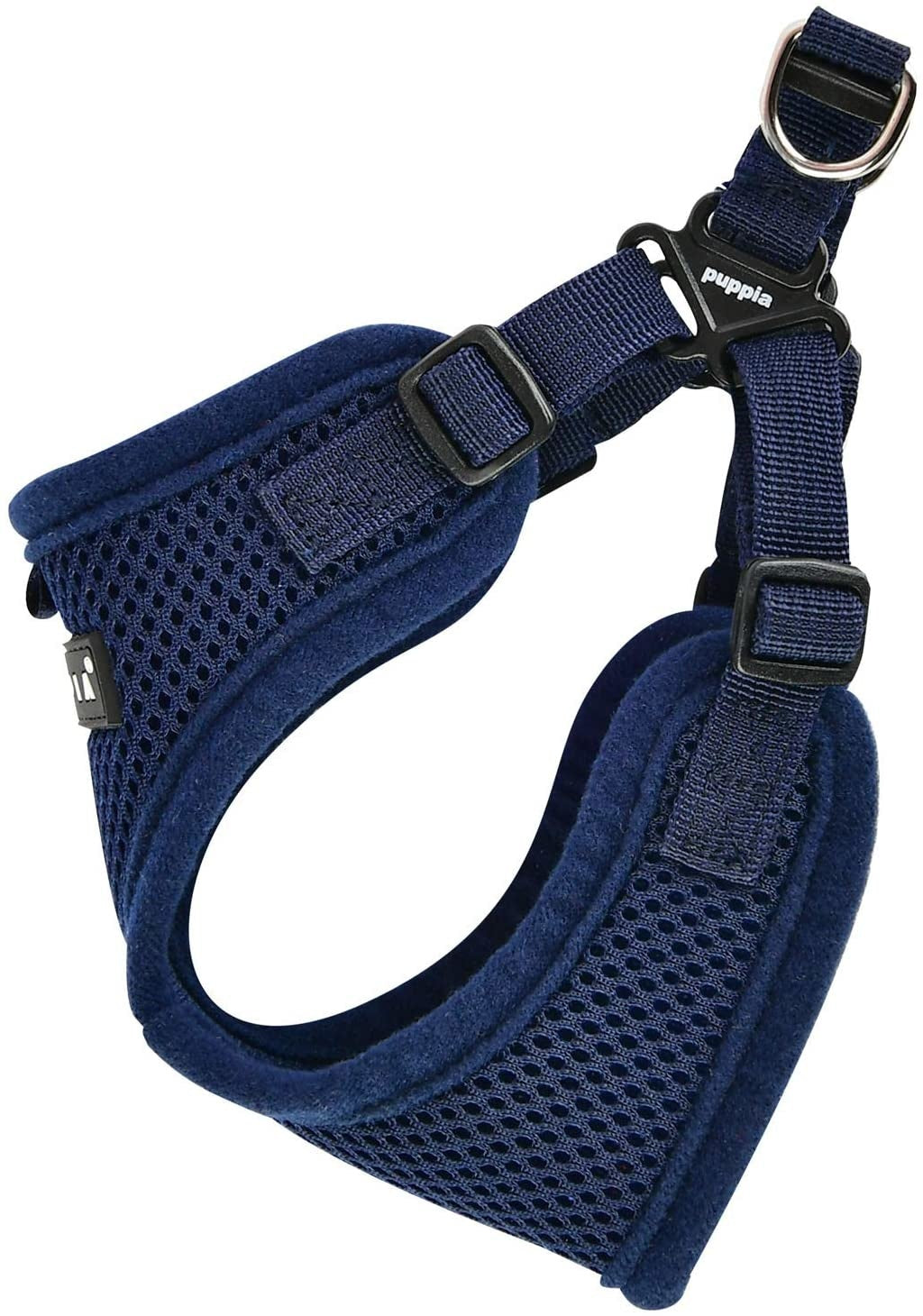 Puppia Soft Harness model C Navy - Premium hondentuig > honden harnas from Puppia - Just €23.99! Shop now at Frenkiezdogshop